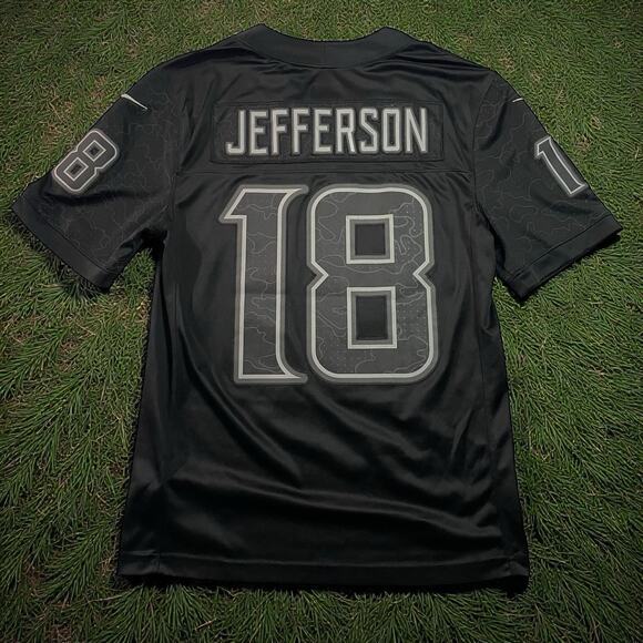 Justin Jefferson #18 Minnesota Vikings Nike RFLCTV Limited Jersey Men’s Small